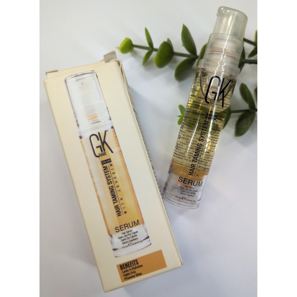 NIB *NO CAP*🌿GK Hair Taming System Juvixen Serum .34oz/10ml Travel Mini Purse